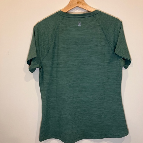 Green Spyder Active Women's Top (L) - Picture 2 of 4